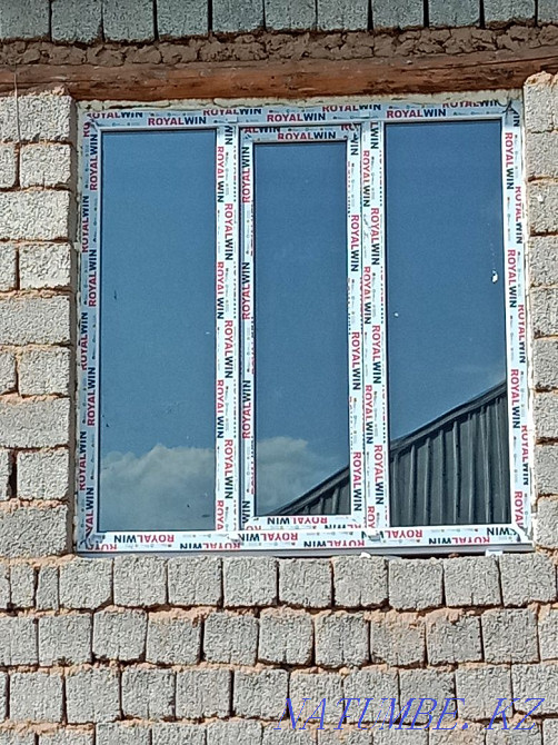 plastic window door stained glass Shymkent - photo 2