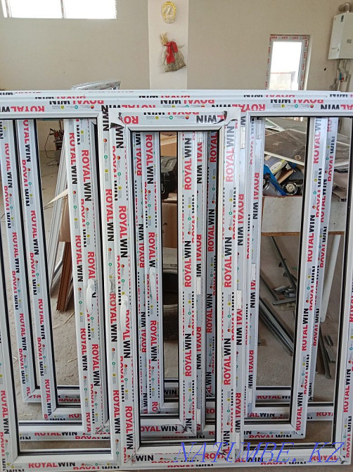 plastic window door stained glass Shymkent - photo 3