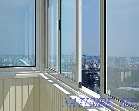 Көтерме бағалар Пластикалық терезелер Металл-пластикалық ПВХ есіктер Балкондар  - изображение 4