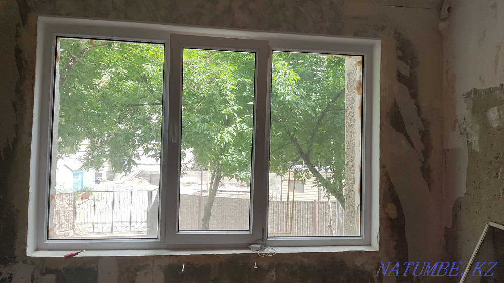 пластик терезе сатылады штуги 25 мын катёль сатылады 160 Кв 60 мын Кайтпас - изображение 3