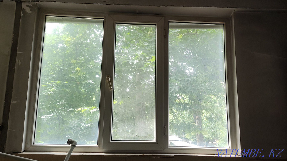 пластик терезе сатылады штуги 25 мын катёль сатылады 160 Кв 60 мын Кайтпас - изображение 2