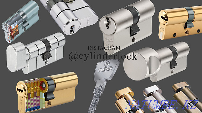 Locks, cores, door handles, lock cylinders, lock replacement. Almaty - photo 1