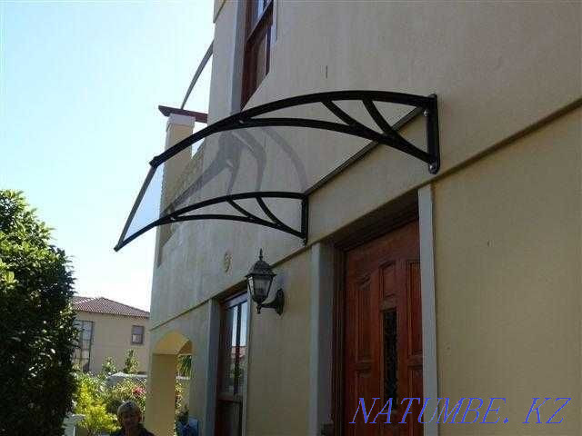 Canopies, canopies on doors, windows, shop windows, balconies, on the porch Semey - photo 1