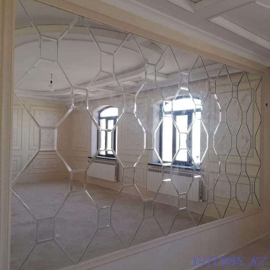 Faceted mirror panels Aina rhombic  - photo 7