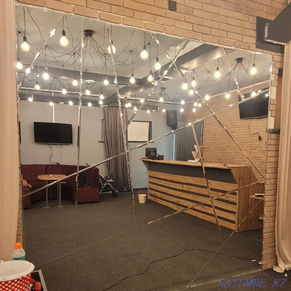 Faceted mirror panels Aina rhombic  - photo 5