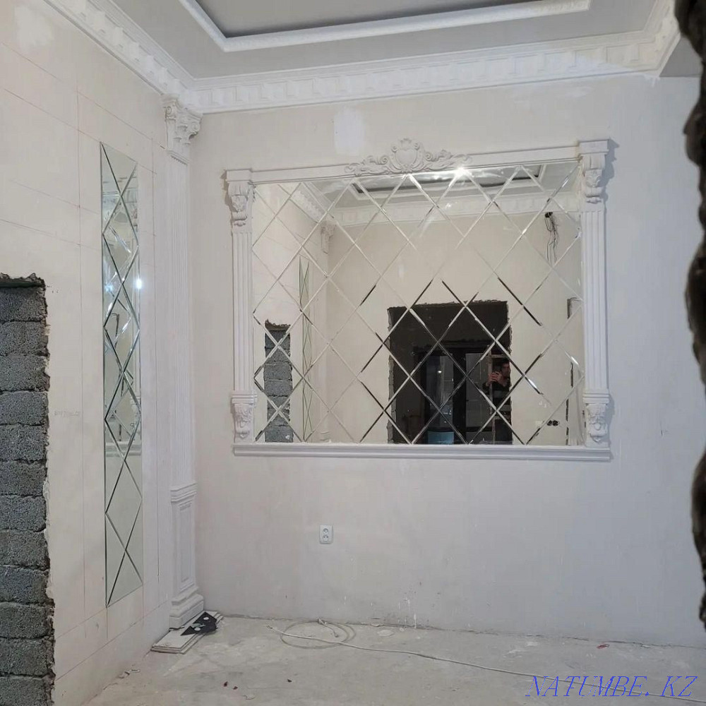 Faceted mirror panels Aina rhombic  - photo 4