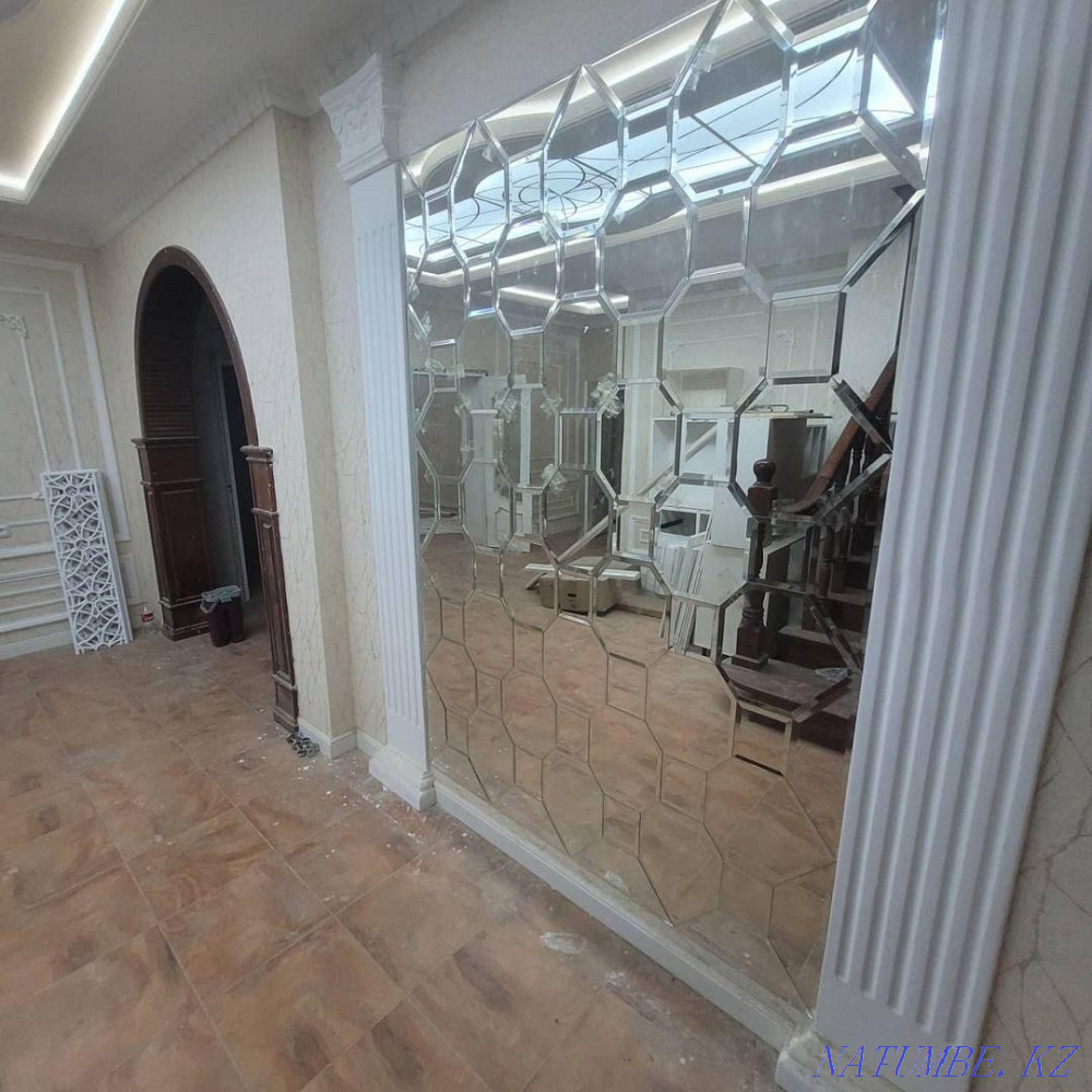 Faceted mirror panels Aina rhombic  - photo 1