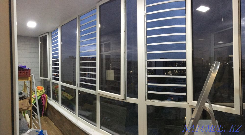 Transparent lattices on windows, protection from children protection for children Astana - photo 3