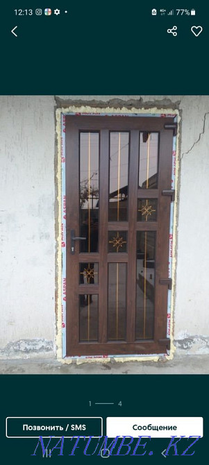 Пластиковые окна двери балконы перегаротки Шымкент - изображение 1