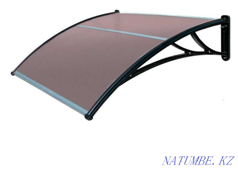 Canopies over the entrance. For doors, balconies, windows, shop windows. Karagandy - photo 6