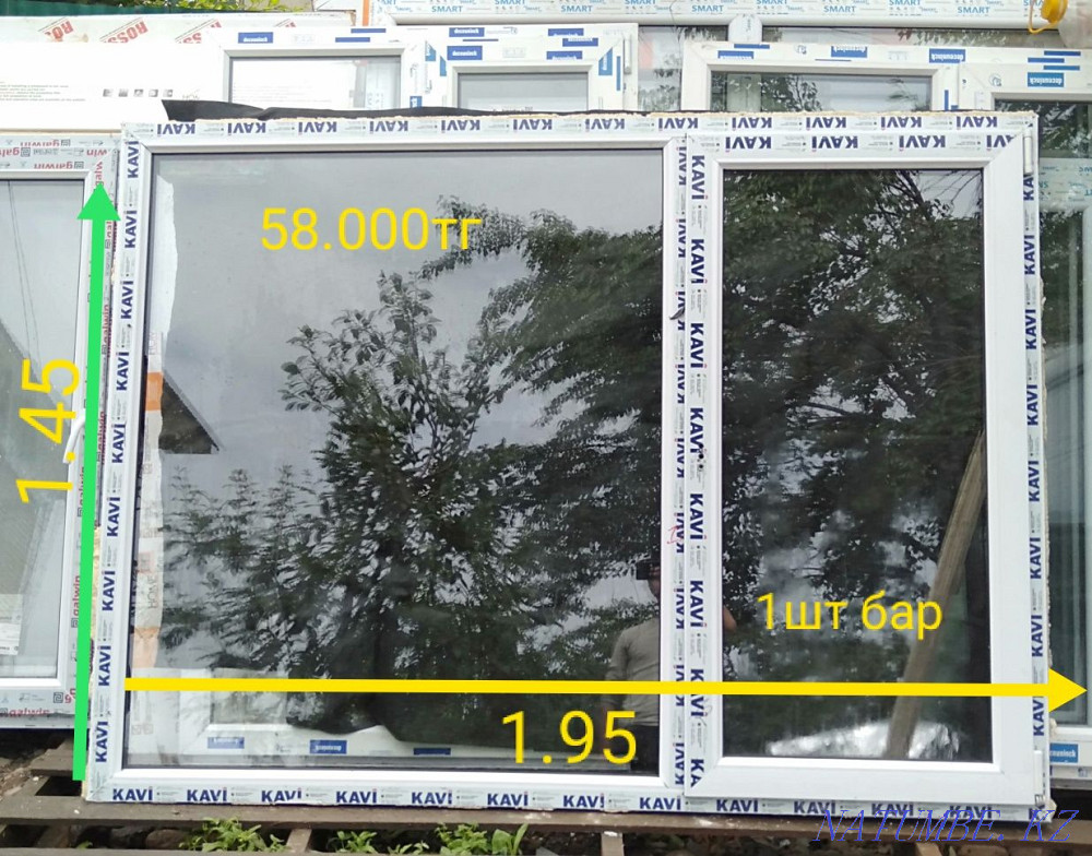 I will sell plastic windows... Plastic tereseler satamyn...  - photo 1