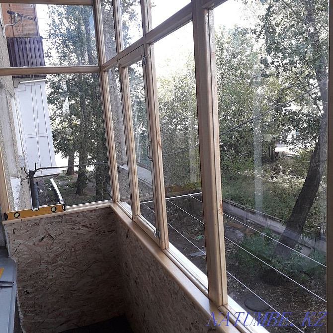 Production of balcony frames from wood. Kokshetau - photo 4