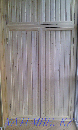 Production of balcony frames from wood. Kokshetau - photo 6