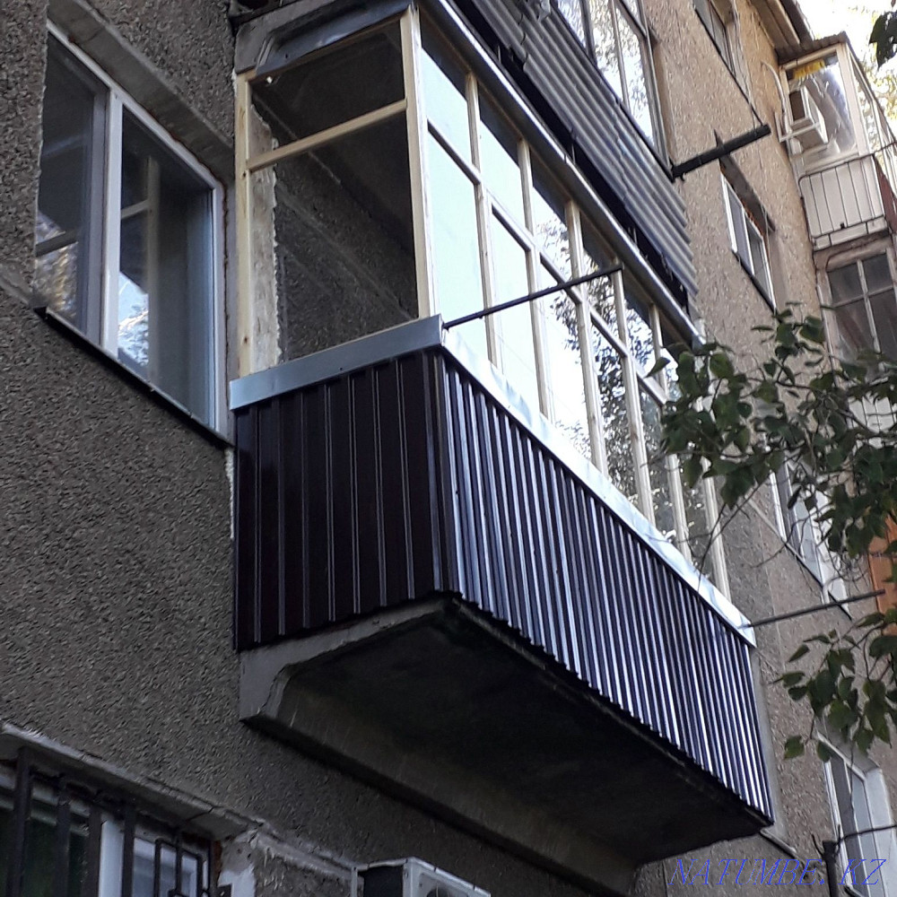 Production of balcony frames from wood. Kokshetau - photo 2
