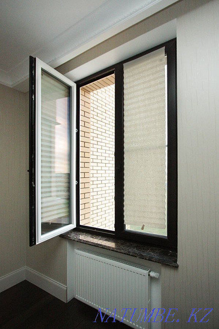 Пластиковые окна Витраж Есік Тегін ?лшеу, орнату Шымкент - изображение 8