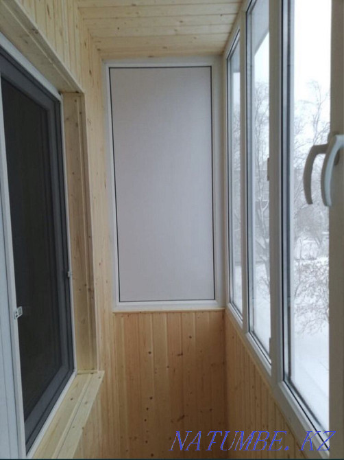 Балконы лоджии деревянные и пластиковые Шахтинск - изображение 4