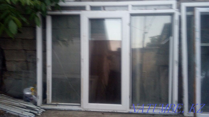 Bu plastic door window stained glass Shymkent - photo 1