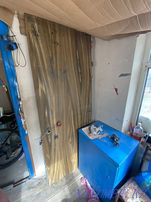 Продам железную дверь, КАРКАС ИМЕЕТСЯ Актобе - изображение 1