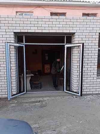 Изготовление алюминиевые витражи перегородки и двери Актобе