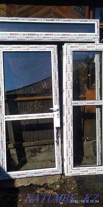 Продам пластиковую дверь Талгар - изображение 1