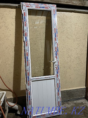 New plastic door. 78х2.50 plastic yesyk Shymkent - photo 2