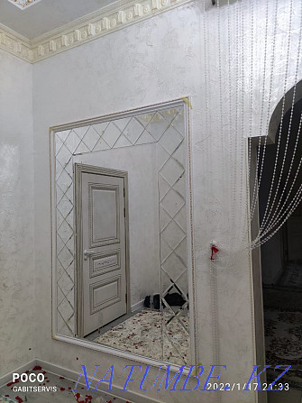 Faceted Mirror. Aina. Glass. Diamond. Mirrors. facet Shymkent - photo 3