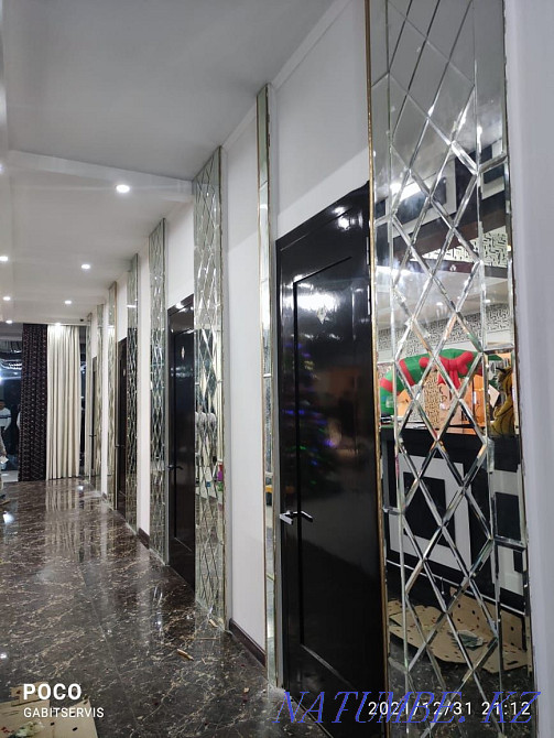 Faceted Mirror. Aina. Glass. Diamond. Mirrors. facet Shymkent - photo 5