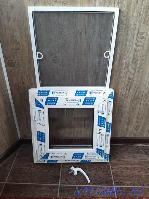 Пластиковые окна- форточки 50x50 r. Новые, в наличии! Кокшетау - изображение 1