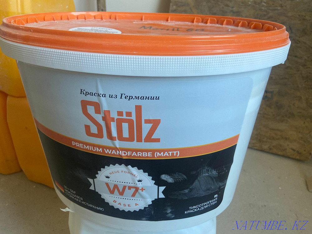 Қабырғалар мен төбелерді бояу  Астана - изображение 1