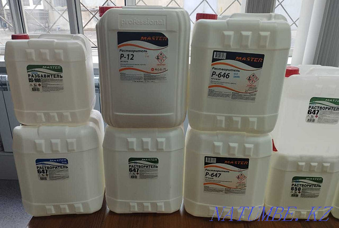 Solvent Wholesale 646, 647, 650, P12, P4, Solvent in barrels 206l. Shymkent - photo 2