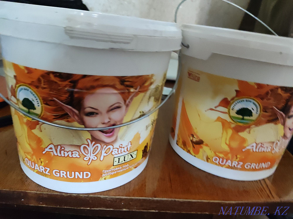 Грунтовка универсальная Alina Quartz grunt 1,5 банки. Семей - изображение 1