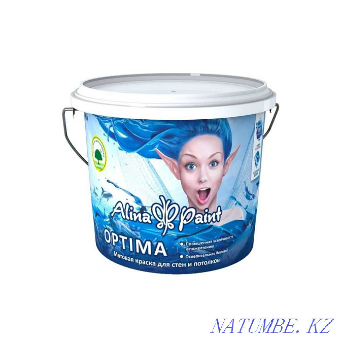 Acrylic paint ALINA PAINT Optima, 15 kg Astana - photo 1