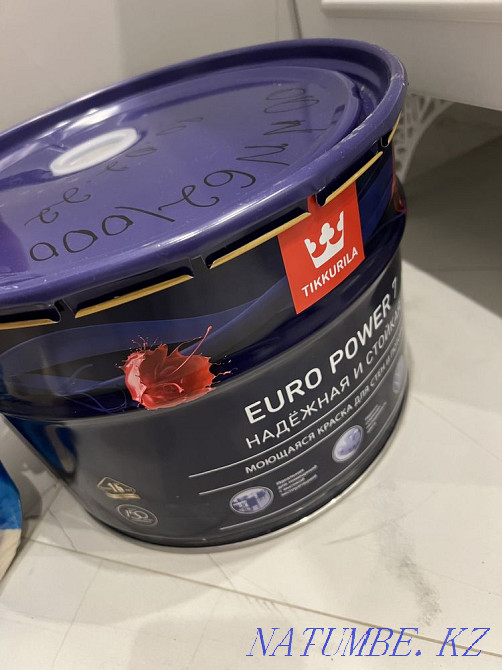 Моющая краска для стен и потолка Алматы - изображение 3