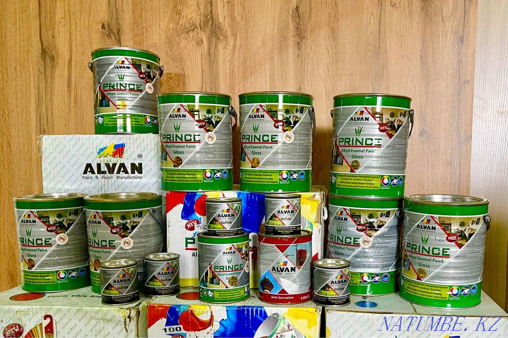 Alvan Alkyd oil gloss paint Prince Astana - photo 1