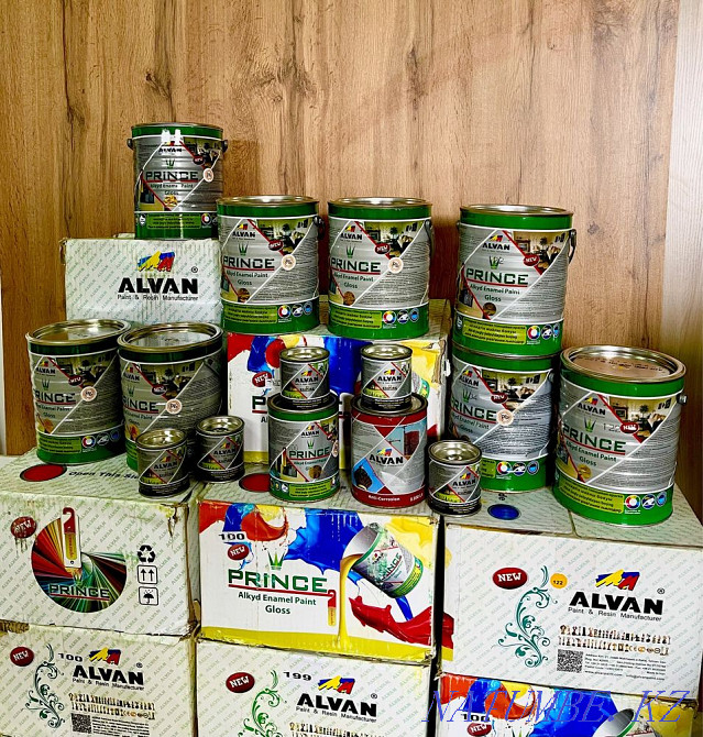 Alvan Alkyd oil gloss paint Prince Astana - photo 3