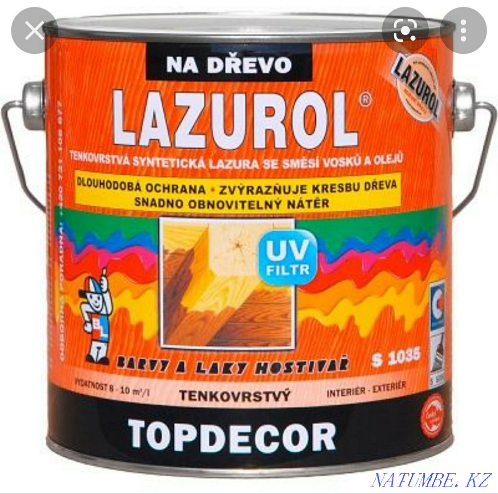 Lazurol, impregnation for wood Almaty - photo 1