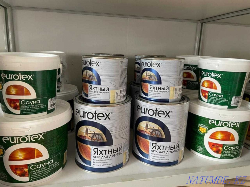 Lacquer coatings for Baths and Saunas, Aquatex, Eurotex, Enamel, Wax Kokshetau - photo 3