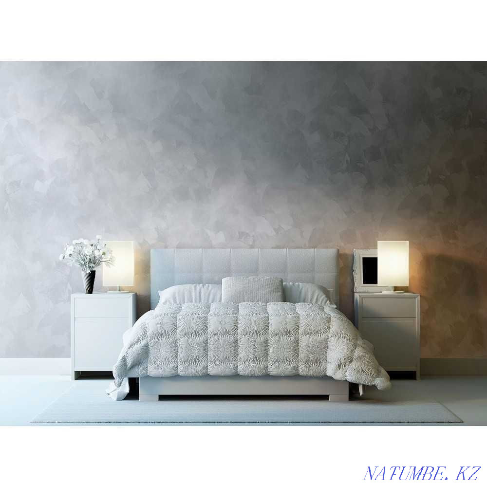 Мокрый шелк декоративная краска "Lux Satin" 3 кг Алматы - изображение 4