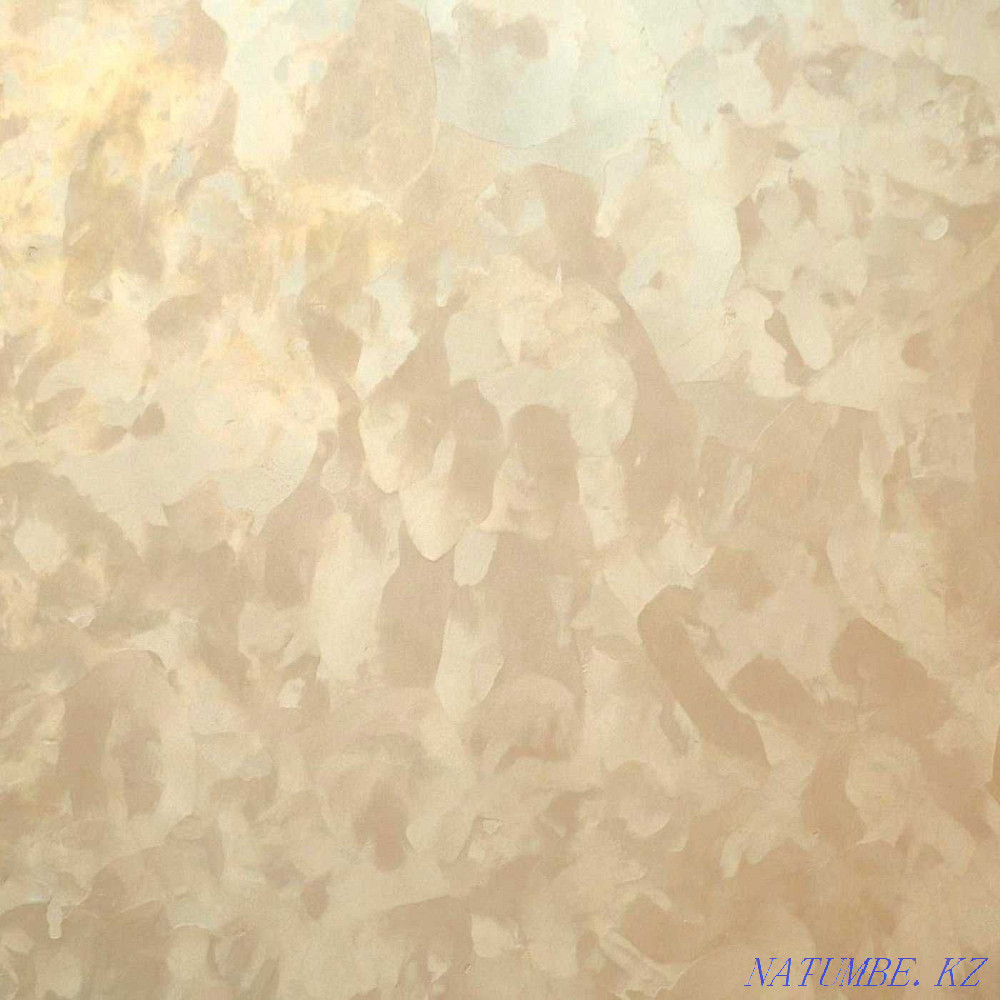 Мокрый шелк декоративная краска "Lux Satin" 3 кг Алматы - изображение 1