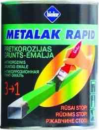 Metalak RAPID антикорозийная ГРУНТ-ЭМАЛЬ.Ржавчине СТОП! Almaty