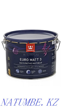 Tikkurila Matt 3 9l белая (НОВАЯ) Астана - изображение 1