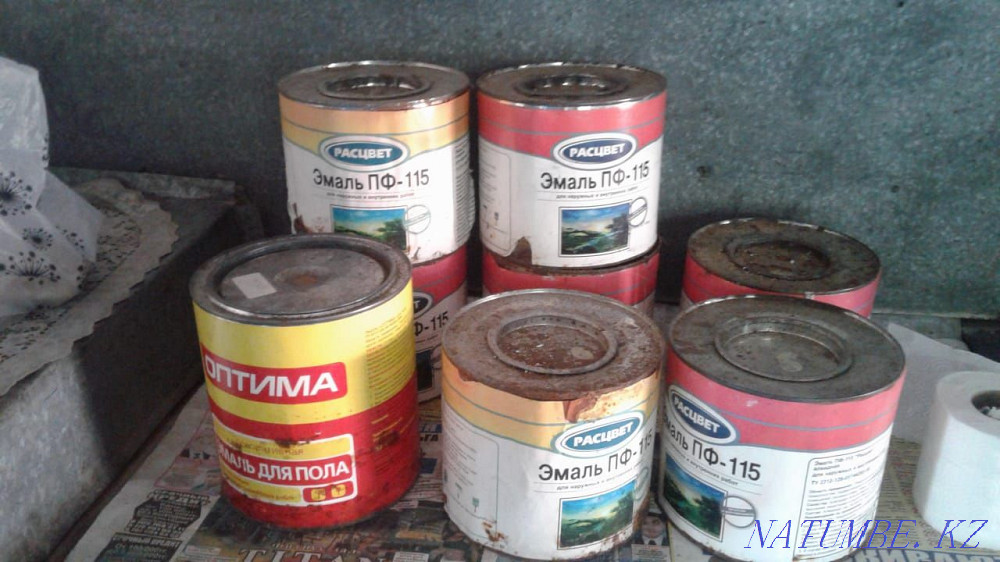 Краски разные не открытые Талдыкорган - изображение 1