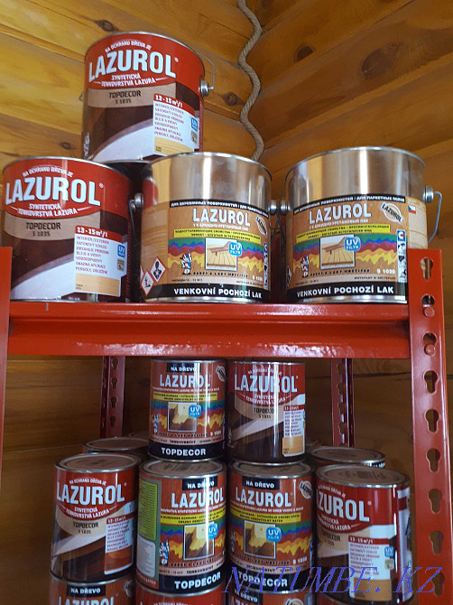 Ағаш үйге арналған сіңдіру, лактар, ағаш тығыздағыш  Алматы - изображение 2