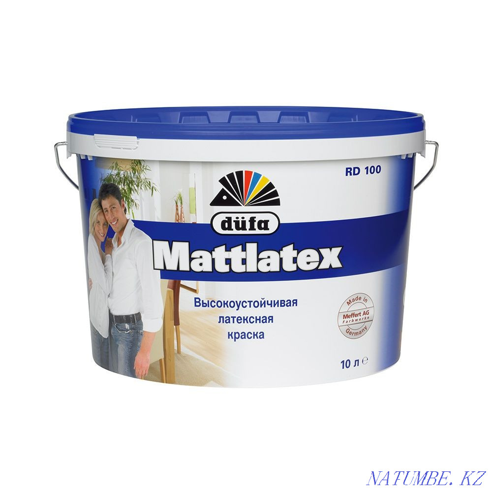 Paint washable latex dufa Mattlatex 10 l Жумыскер - photo 1