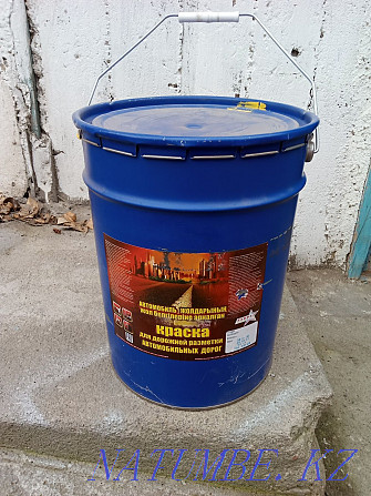 I sell road paint, thirty kg of paint. For questions contact Каргалы - photo 2