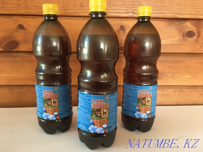 Drying oil natural linen Kostanay - photo 1