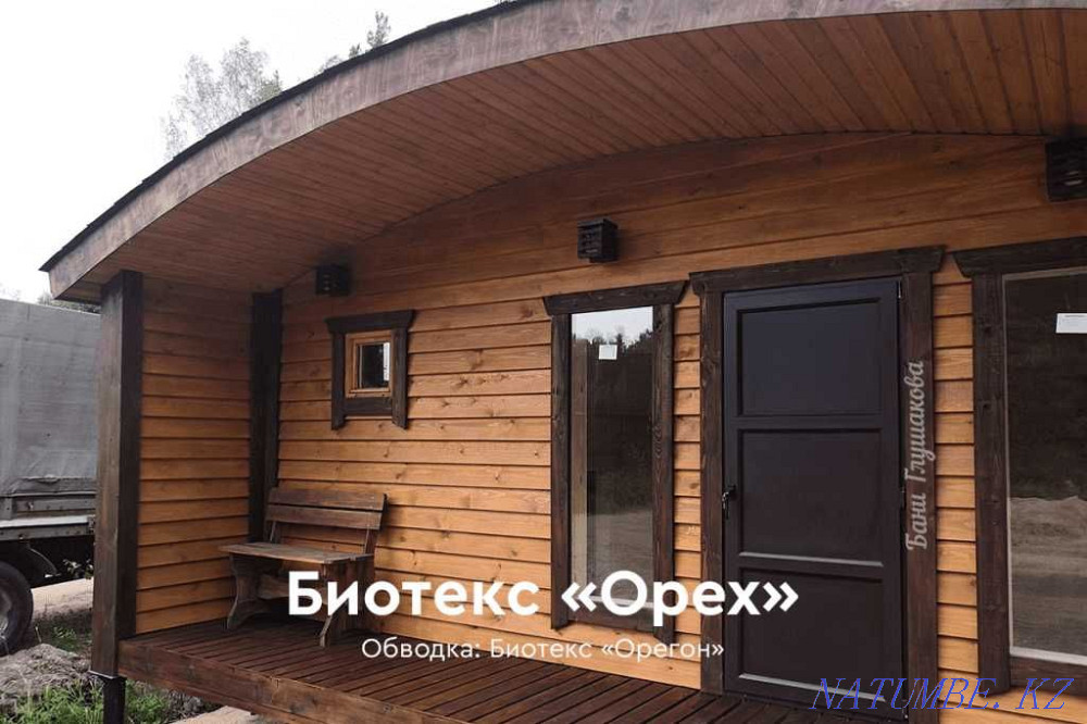 Super means of protection and painting of wood, Lacquer, impregnation, Texturol Karagandy - photo 2