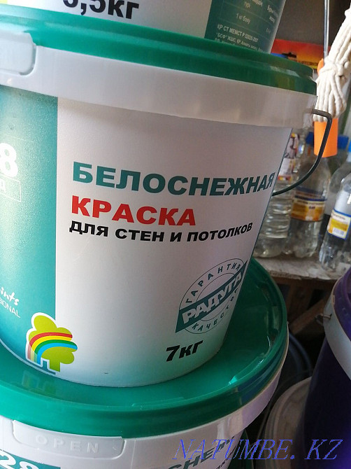 Эмульсия, колеры, лаки краски все в наличие работаем без выходных Алматы - изображение 3