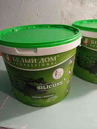 Краска акриловая SILICON+.25 кг. Almaty