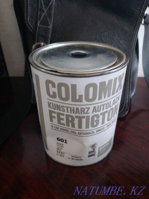 Car enamel black Colomix 601  - photo 1